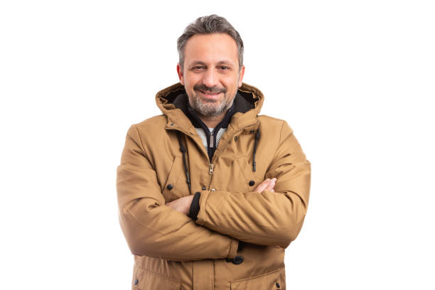 istock Man with crossed arms wearing jacket 1094928662