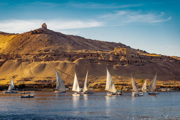istock Luxor sunset on the Nile River Egypt 1094939638