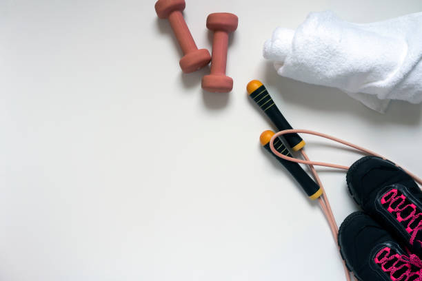 istock sports equipment on white background 1094952094