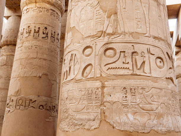 istock Karnak Column Details from the Ancient Egyptian Civilization 1094952366