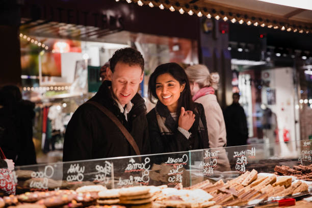 istock Enjoying the  Christmas Market Together 1094970094