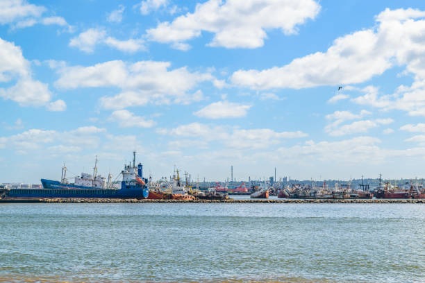 istock Montevideo Port Landscape 1094970378