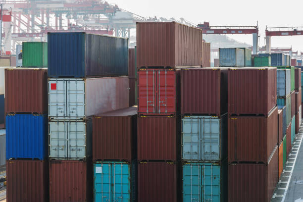 istock Yangshan harbor of Shanghai 1094973742