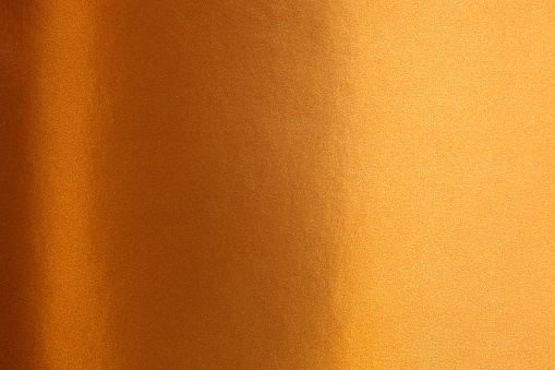 Gold surface as a background.
