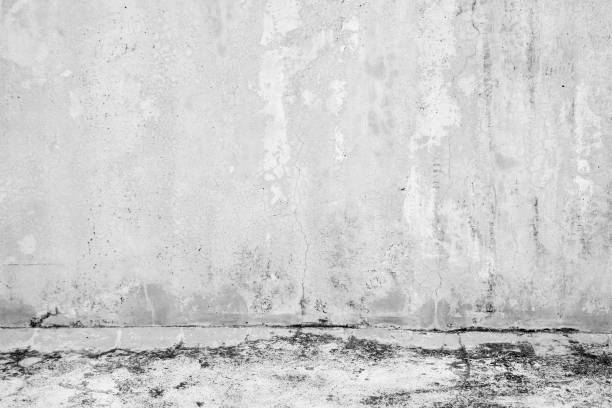 istock Old grunge abstract background texture White concrete wall 1094982900