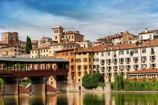 istock Bassano del Grappa with Bridge of the Alpini 1094983074