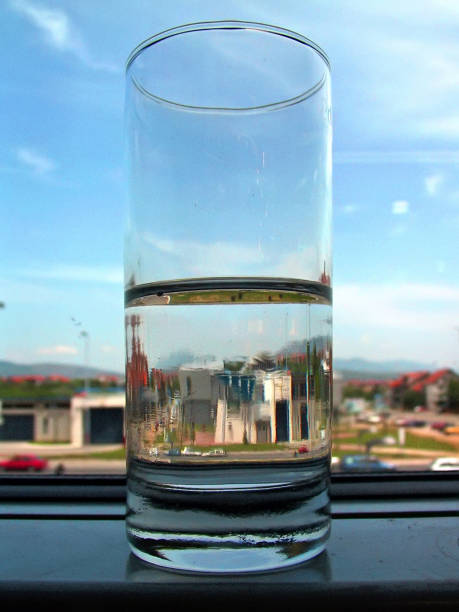 In the glass globe