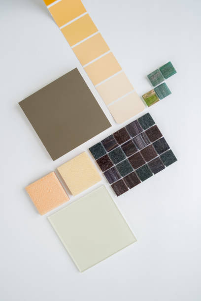 istock Layout of samples of materials, selection of materials, selection 1094996044