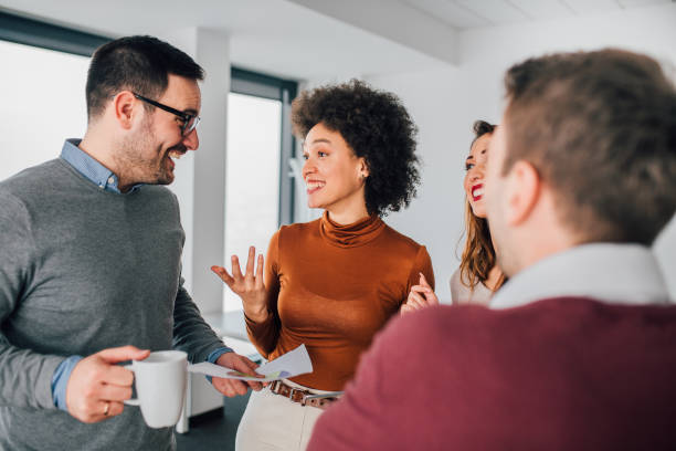 istock Business people at coffee break 1094996420