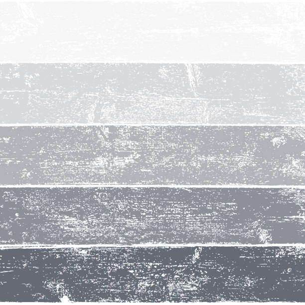 Realistic wood texture with natural structure. This background is painted in five colors and can be easily and quickly recolorabled. Realistic texture wood planks with natural structure. This background is painted in five colors and can be easily and quickly recolorabled. Several shades of white, gray, black or grayscale image. dirty wood stock illustrations