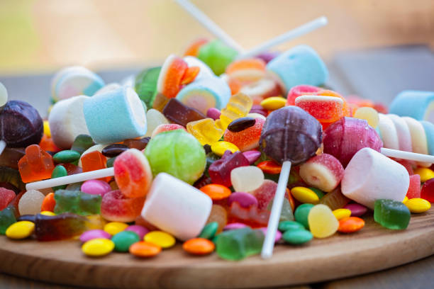 Jelly sugar candy Jelly sugar candy jellybean photos stock pictures, royalty-free photos & images