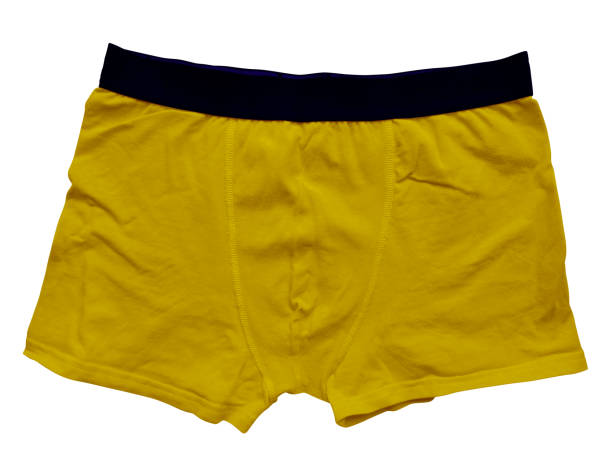 istock Male underwear isolated - yellow 1095012440