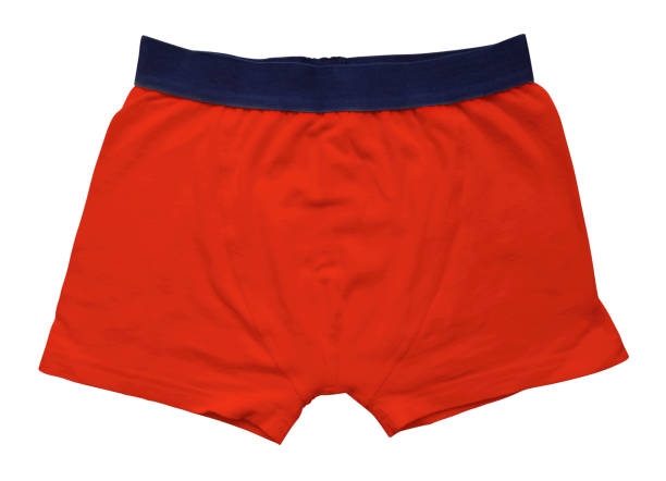 istock Male underwear isolated - red 1095012524