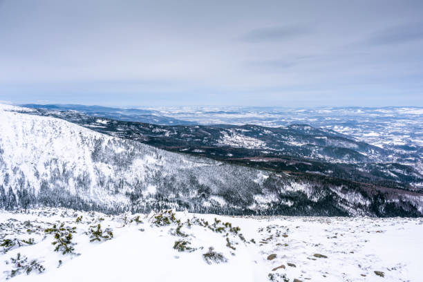 istock Winter landscape in Karkonosze Mountains 1095015516