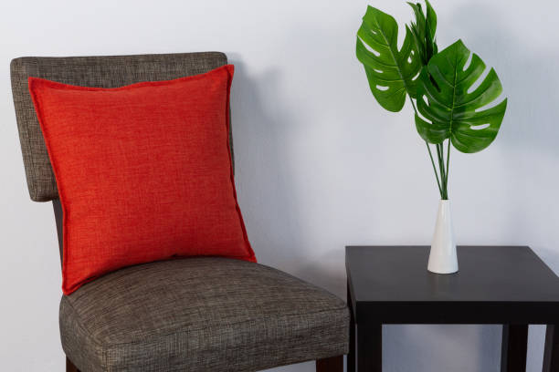 istock Cushion arranged on chair 1095023860