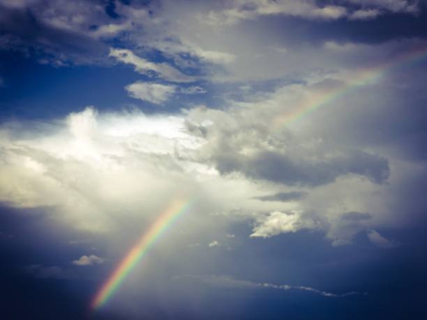istock Rainbow in the Clouds in the sun 1095034080