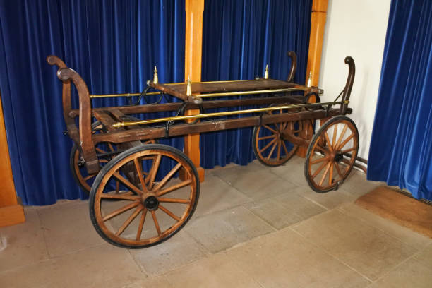 istock Old Horse-Drawn Hearse 1095034360