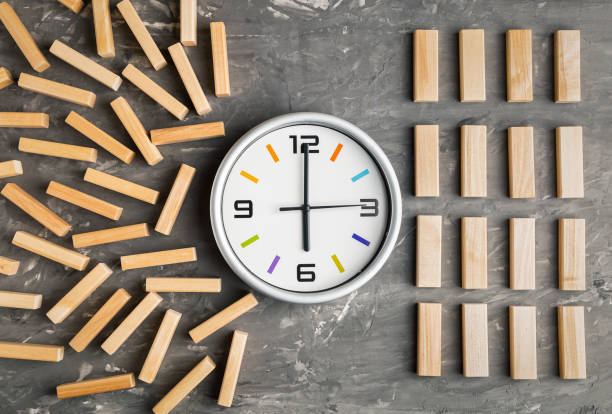 Time management schedule concept. Top view Time management schedule concept. Top view time management stock pictures, royalty-free photos & images