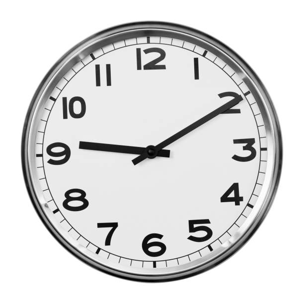 horloge à quartz analogique - clock wall clock face clock hand photos et images de collection