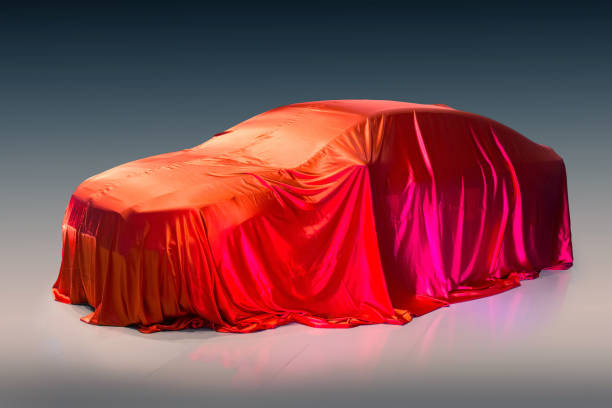 istock Presentation of the new car model. 1095044820