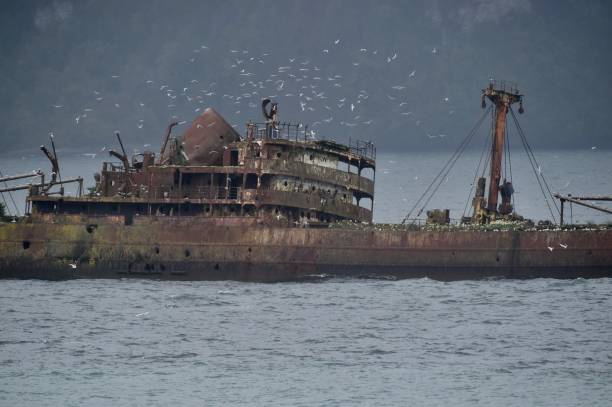 istock Shipwreck of Captain Leonidas 1095049336