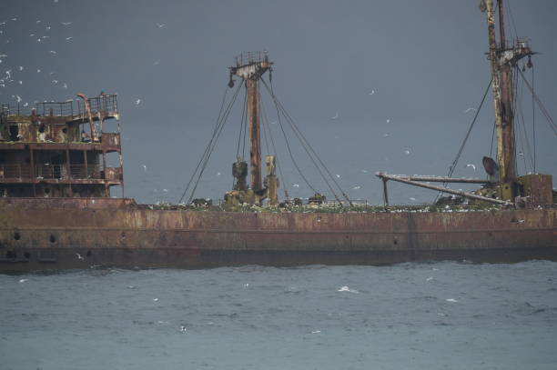 istock Shipwreck of Captain Leonidas 1095049588