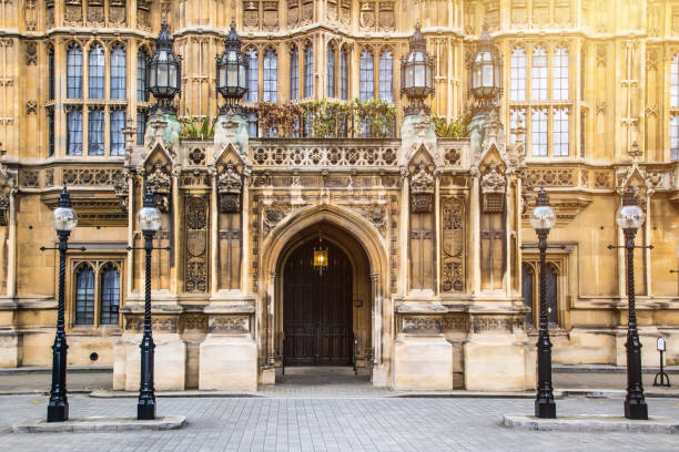 istock Westminster Abbey Doorway, London 1095059508