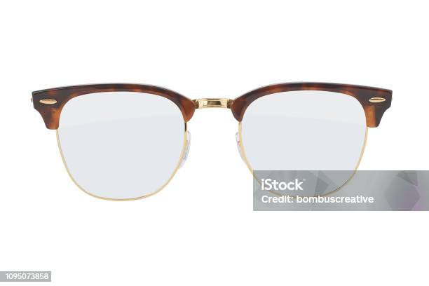 Glasses Stock Photo - Download Image Now - Eyeglasses, Retro Style, Elegance