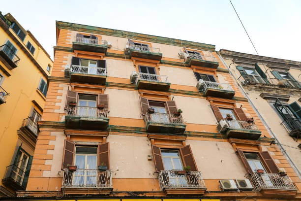 istock Building in Naples, Italy 1095081082