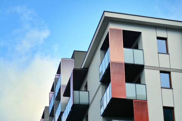 istock Abstract fragment of contemporary architecture. 1095081202