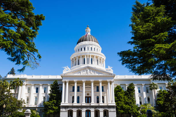 california state capitol building, sacramento, kalifornien - state representatives stock-fotos und bilder