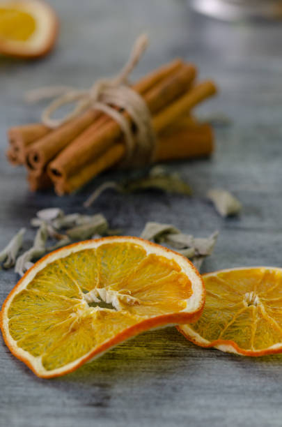 istock Dried orange slices, sage and cinnamon 1095092874