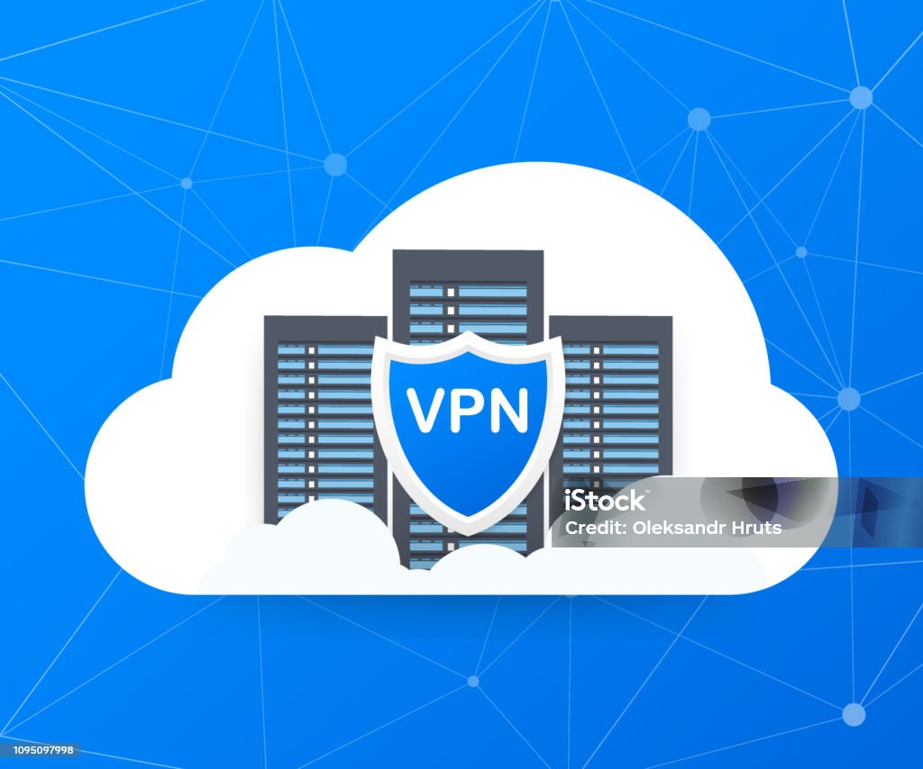 Secure Vpn Connection Concept Virtual Private Network Connectivity ...