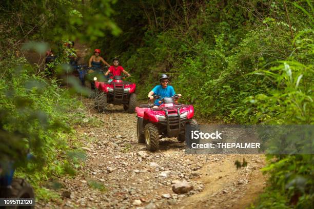Driving 4x4 In Costa Rica Stock Photo - Download Image Now - Quadbike, Off-Road Vehicle, Costa Rica