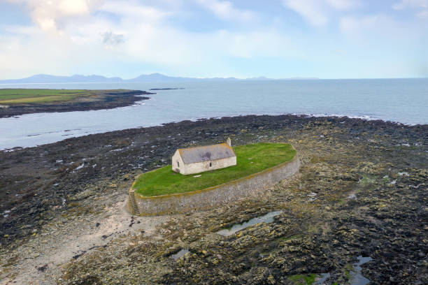 istock St Cwyfans Church, Anglesey, UK 1095114632