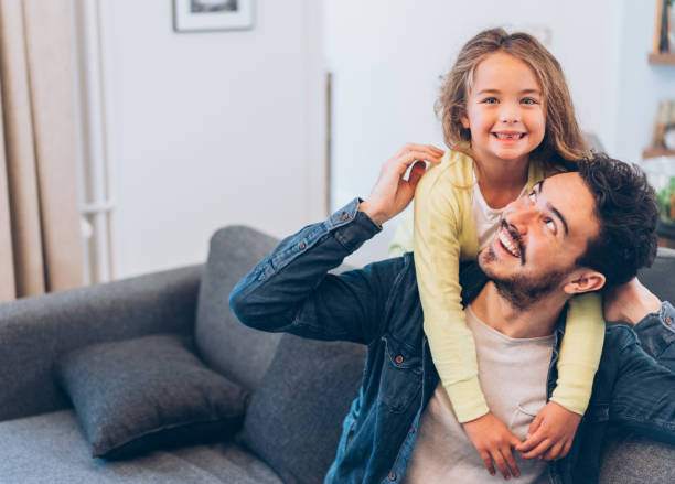 istock Young father and cute little daughter 1095115284