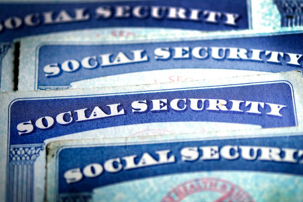 istock Social Security Cards Symbolizing Benefits for Elderly 1095139414