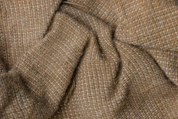 istock brown fabric texture from crumpled piece of cloth burlap 1095140502