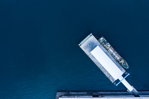 istock The boat is stopped in the deep ocean 1095176984