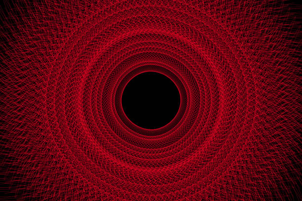 istock The points and lines merge into a circle shape background. 1095196316