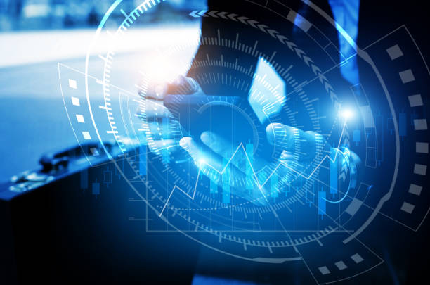 istock young investor or business man using mobile phone with graphic candle stick graph chart of stock market investment trading for Forex trading, digital technology, investment and global business concept 1095206304