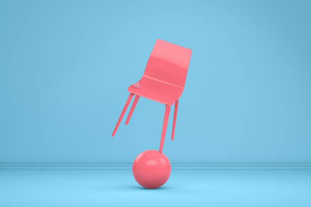 istock Balance with Chair, Minimal Concept 1095218088