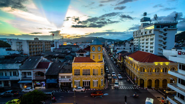 istock aerial view the old architecture Charter building in Phuket town 1095227564