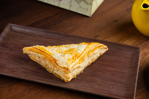puff pastry on table
