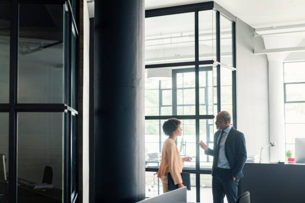 istock Business colleagues planning at new office. 1095239914