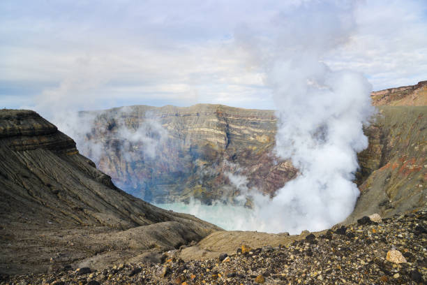 istock Mount Aso crater lake, Kumamoto, Japan 1095241038