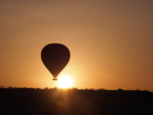 istock Hot air balloons flying over spectacular Cappadocia 1095254946