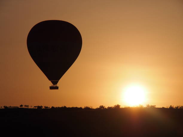 istock Hot air balloons flying over spectacular Cappadocia 1095255196