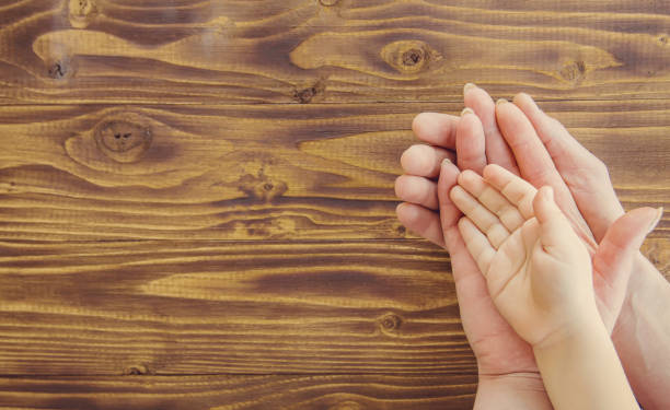 istock hands people. Selective focus. Family hands couple. 1095258678