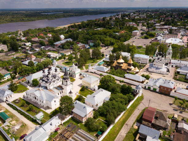 istock Panoramic aerial view of Trinity and Annunciation Monasteries 1095272620